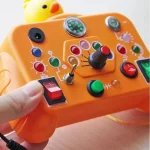 Jouet éducatif avec lumières colorées