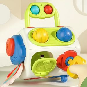 Cube éducatif interactif pour enfants de 1 à 2 ans