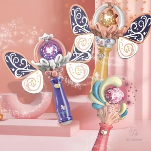 Baguette lumineuse papillon magique pour enfants