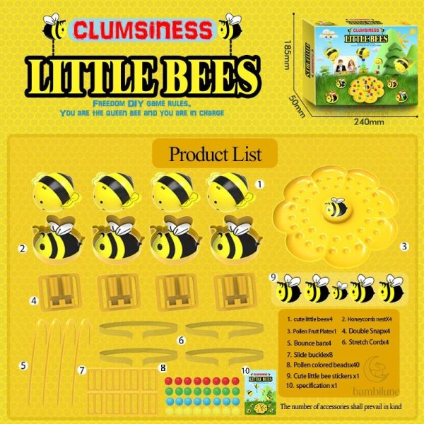 Moments de plaisir avec Buzzy Bee Magnetgame