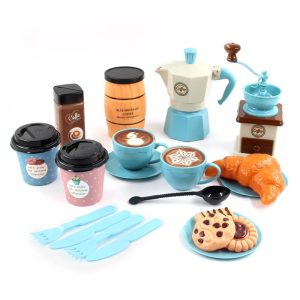 Jeu de jouets café et boulangerie pour enfants