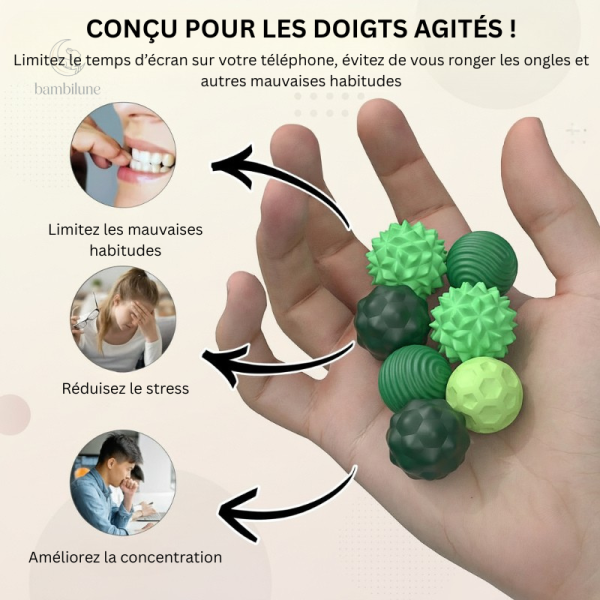 Jouet doux et sécurisé pour soulager le stress