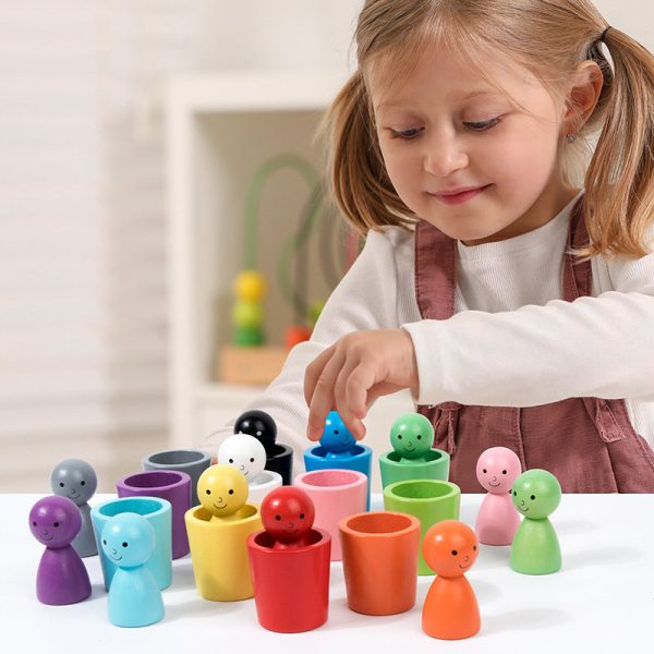 Canal de couleur – Jeu Montessori en bois pour enfants
