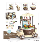 Chariot de jeu fantastique pour l'imagination enfantine