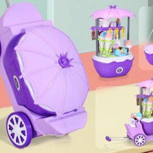 Chariot de jeu avec thèmes variés pour petits