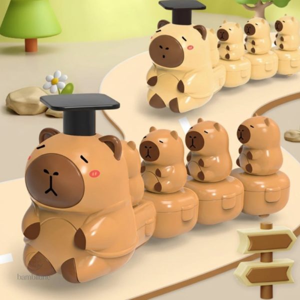 Capybara Train Toy – Jouet amusant pour jeunes enfants