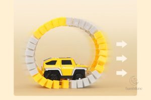 Activité créative pour enfants de 3 à 4 ans avec voitures