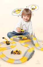 Ensemble de jeu de voitures pour développer l'imagination