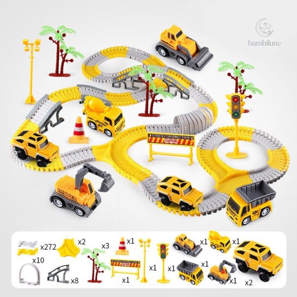 Circuit de course adaptable pour heures de divertissement