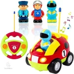 Petite voiture de course RC pour enfants de 2 à 3 ans