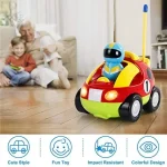 Voiture RC colorée pour le divertissement des tout-petits