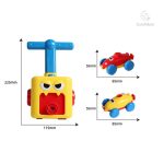 Voiture à ballon pour enfants de 3 à 4 ans