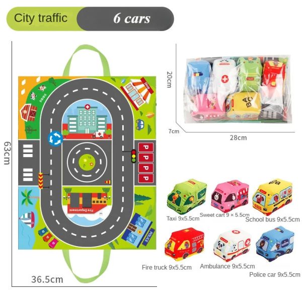 Accessoire de jeu idéal pour les tout-petits passionnés de voitures