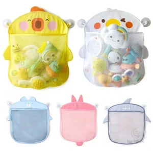 Sac Cartoon pour organiser les jouets de bain des enfants