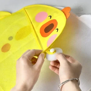 Accessoire de bain pour garder les jouets bien ordonnés