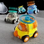 Voiture jouet Cartoon Car pour enfants de 2 à 3 ans
