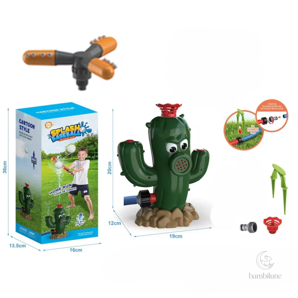 Activité aquatique sécurisée en jardin