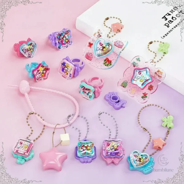 Création de bijoux colorés avec le kit CharmLab