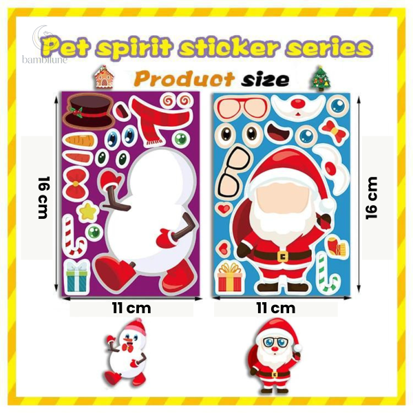 Autocollants de Noël pour embellir vos cartes et cadeaux