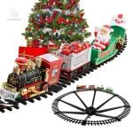 Jouet traditionnel - Train de Noël avec décorations festives