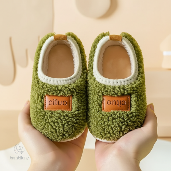 Cituo – Chaussons d'intérieur pour l'hiver