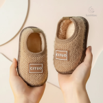 Chaussons d'hiver à semelle antidérapante