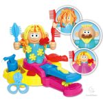 Set de coiffure en pâte à modeler pour enfants