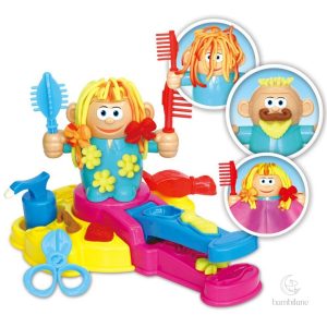 Set de coiffure en pâte à modeler pour enfants