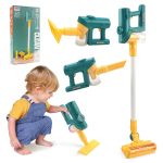 Dépoussiéreur jouet Cleantime pour enfants de 2 à 3 ans