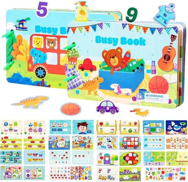 Click Book – Livre interactif pour enfants de 3 à 4 ans