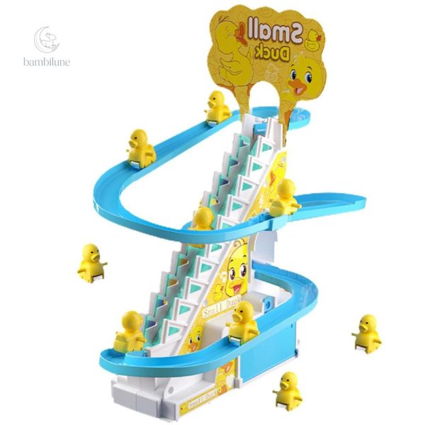 Toboggan des canards pour enfants de 2 à 3 ans