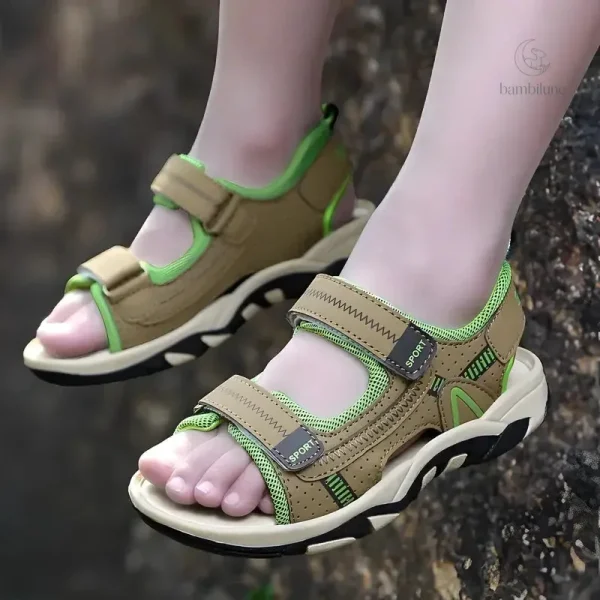 Sandales d'été avec design pratique et élégant