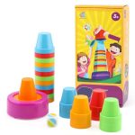 Tasses empilables Color Cups pour enfants de 3 à 4 ans