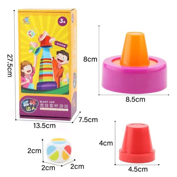 Color Cups, un jeu amusant pour les enfants en bas âge