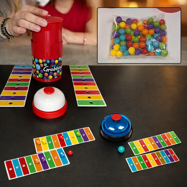 Bingo coloré – Idéal pour développer la coordination chez les enfants