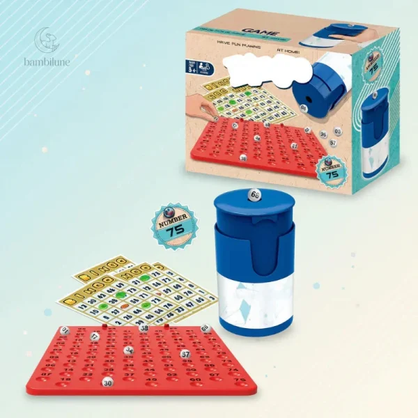 Bingo pour enfants – Jeu de couleurs et de rapidité
