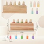 Jouets sensoriels colorés pour bébés curieux