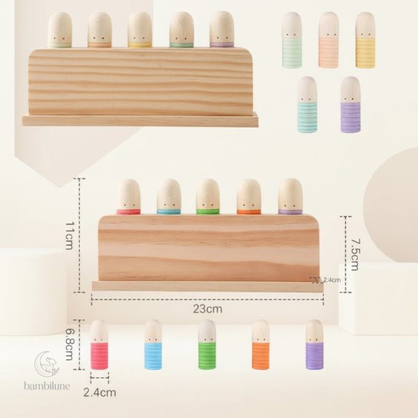 Jouets sensoriels colorés pour bébés curieux
