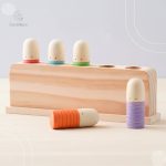 Jouets sensoriels en bois pour stimuler les sens