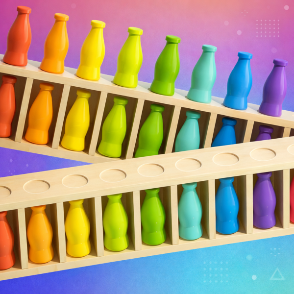 Jouet éducatif ColorCup pour apprendre les couleurs