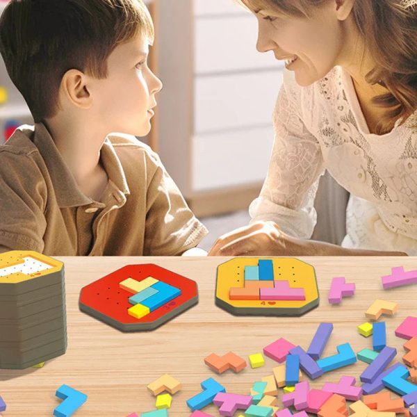 Jeu de tangram pour enfants de 5 à 6 ans
