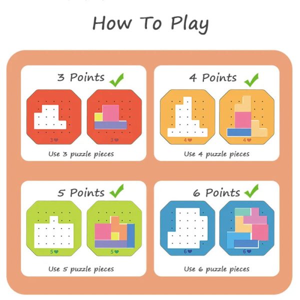 Puzzle éducatif pour développer la créativité enfantine