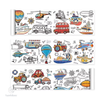 Libère l'imagination avec cette grande feuille de coloriage