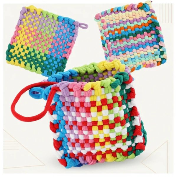Tissage coloré et simple avec le kit DIY ColorLoop pour enfants