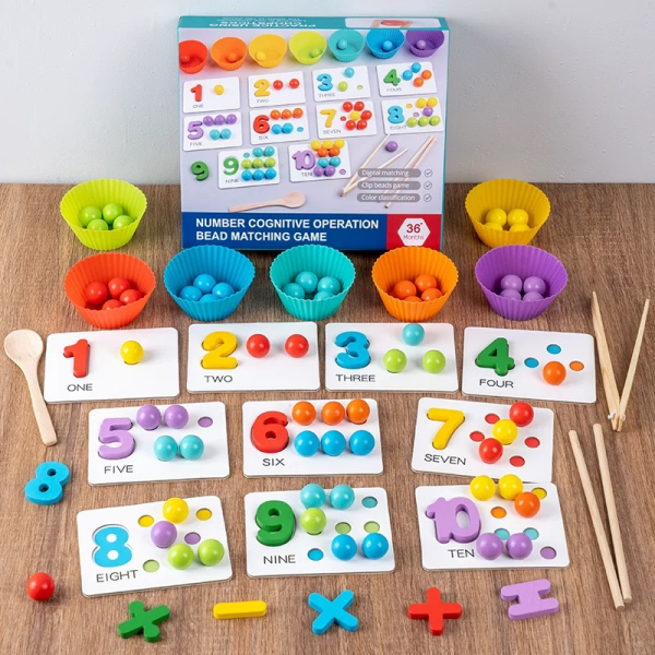 Jeu éducatif pour le développement des enfants de 3 à 4 ans