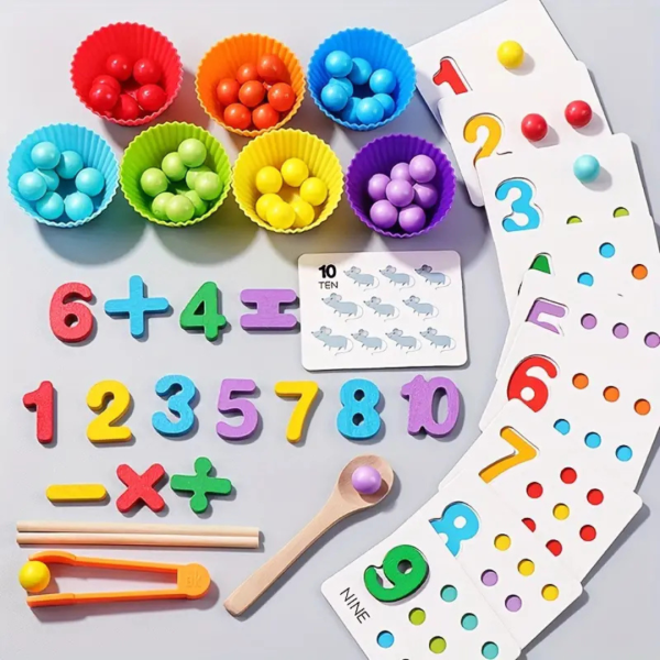 Activité ludique pour apprendre à compter et trier