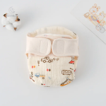 Culottes d'apprentissage imperméables en coton naturel