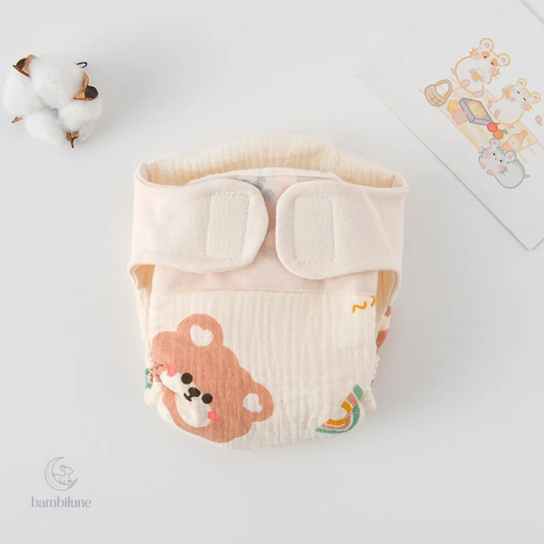 Culottes d'apprentissage ComfyCotton en coton biologique - vue 4