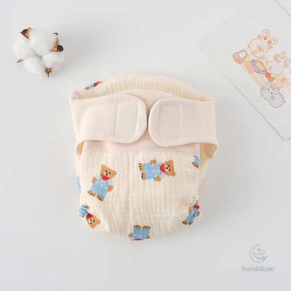 Culottes d'apprentissage ComfyCotton en coton biologique - vue 8