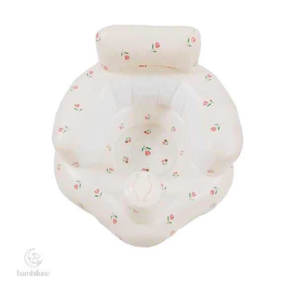Siège pour bébés, design gonflable et ergonomique